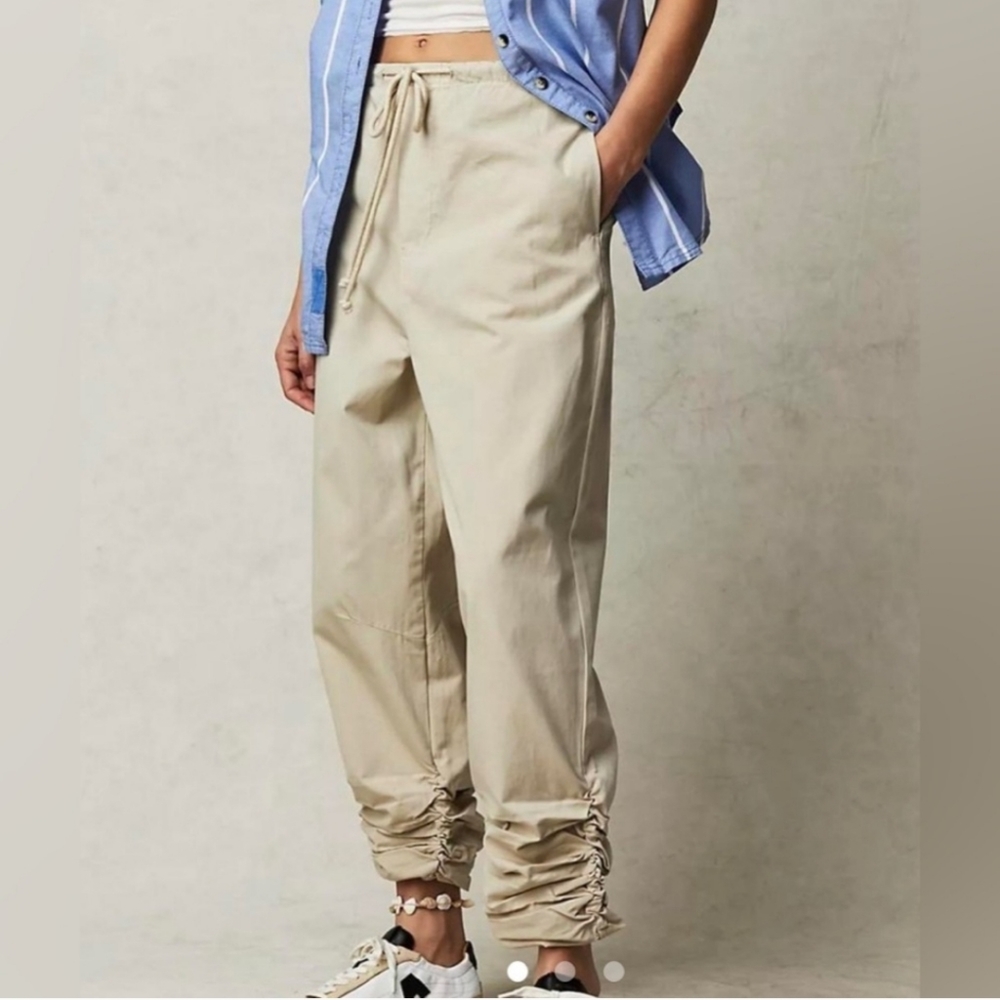 *NEW*Free People New Light Parachute Pants Size L